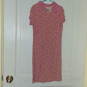 Kids Pink Shortsleeve Dress